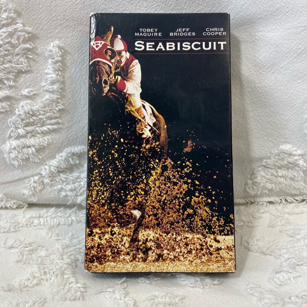 VTG VHS VCR MOVIE SEABISCUIT ISBN 0-7832-8419-5 Sport Documentary Drama (2003)